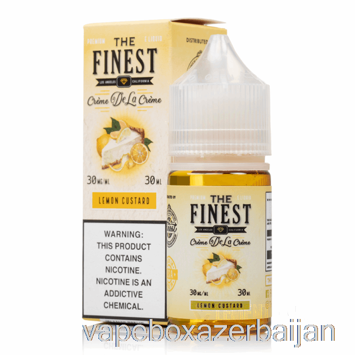 Vape Baku Lemon Custard - The Finest Cr